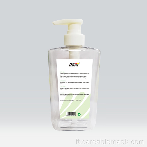 Disinfettante per le mani antibatterico 500ML